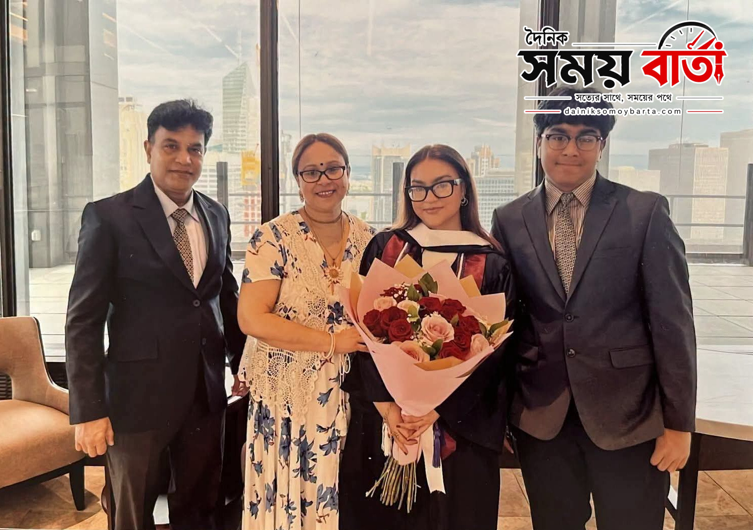 চুনারুঘাটের দীপ্তিতা আমেরিকার  হার্ভার্ড স্কুলে ভর্তি হওয়ার গৌরব অর্জন করেছে