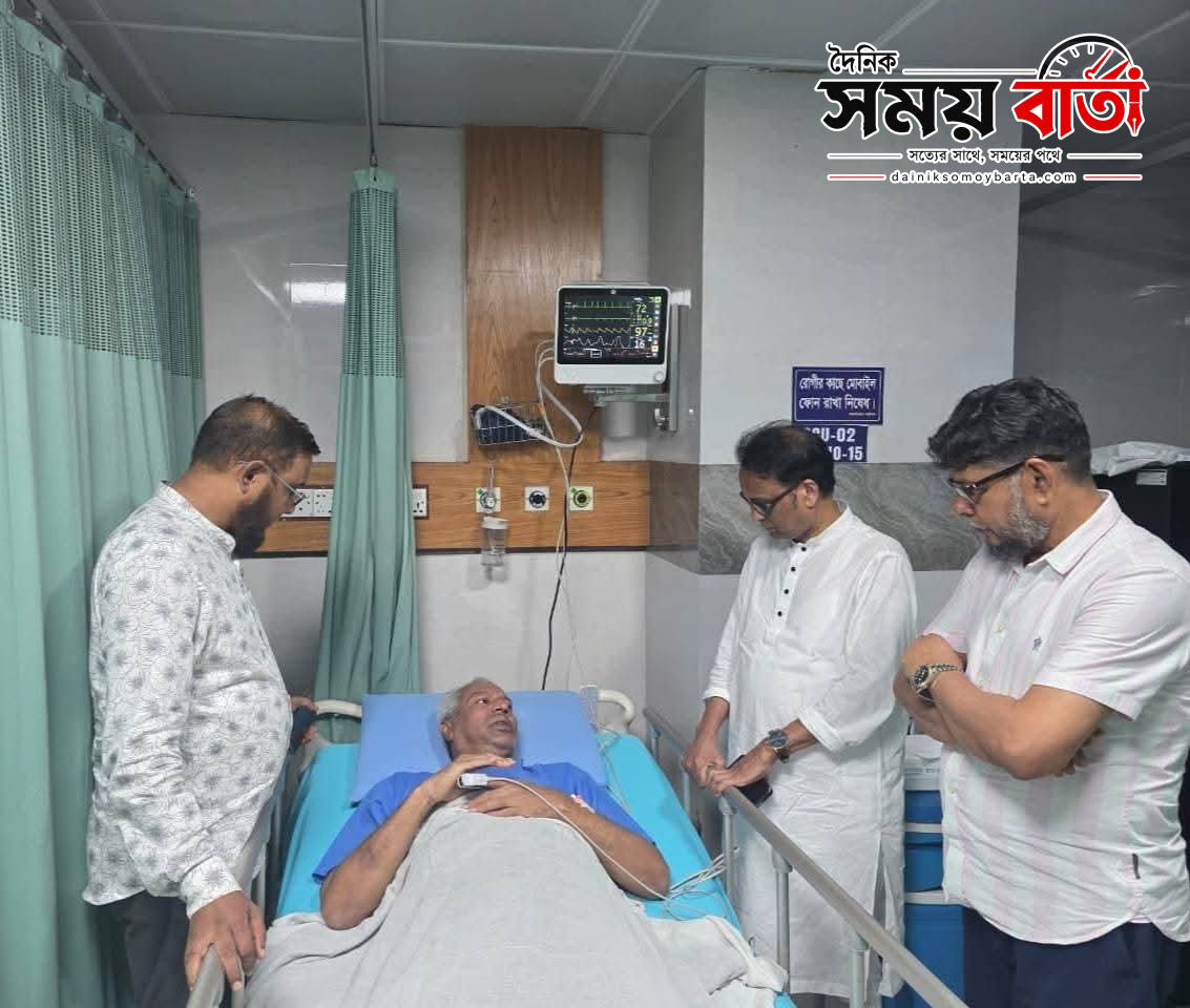 সুনামগঞ্জ জেলা পরিষদ এর প্রশাসক হৃদরোগে আক্রান্ত:হাসপাতালে ভর্তি